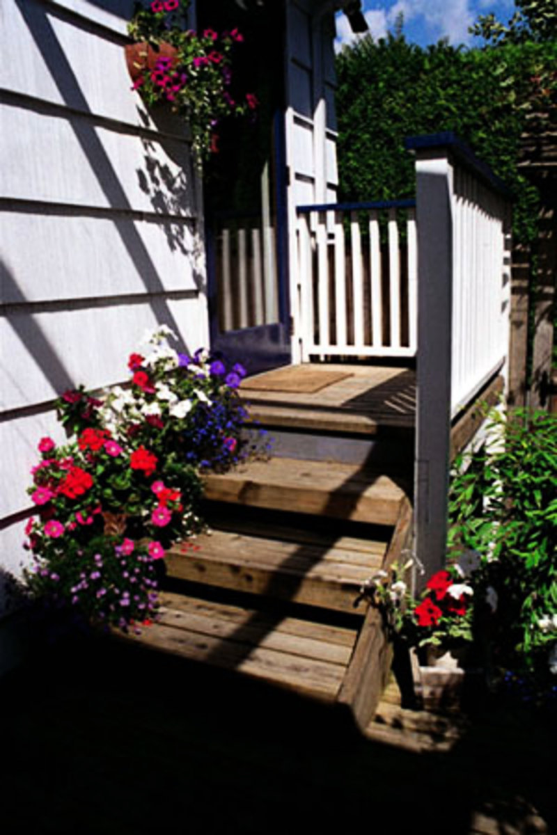 Entrance -Back of House