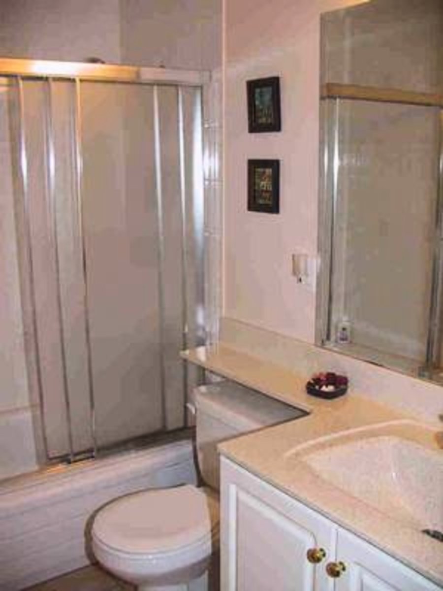 Bathroom Lower Level New bathroom fixtures