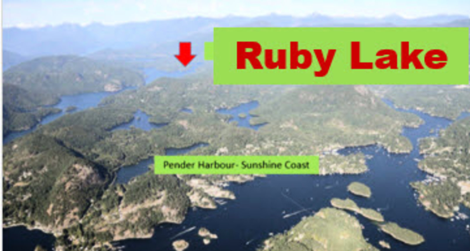 DL4697 Ruby Lake, Pender HarbourSunshine Coast, BC Real Estate by